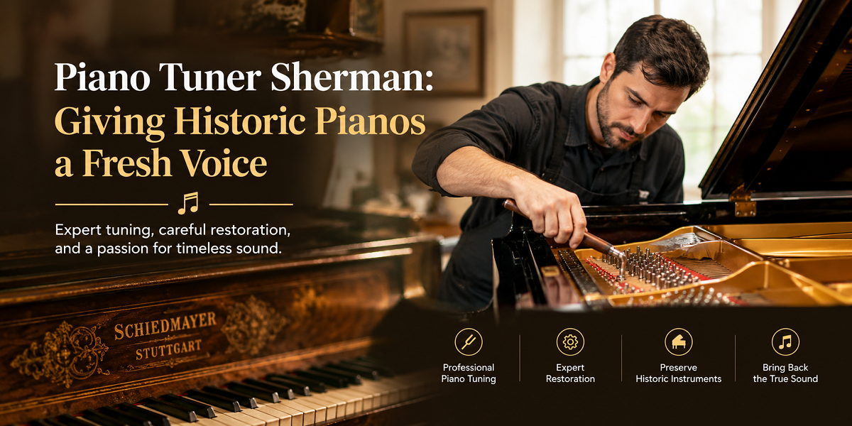 Piano Tuner Sherman